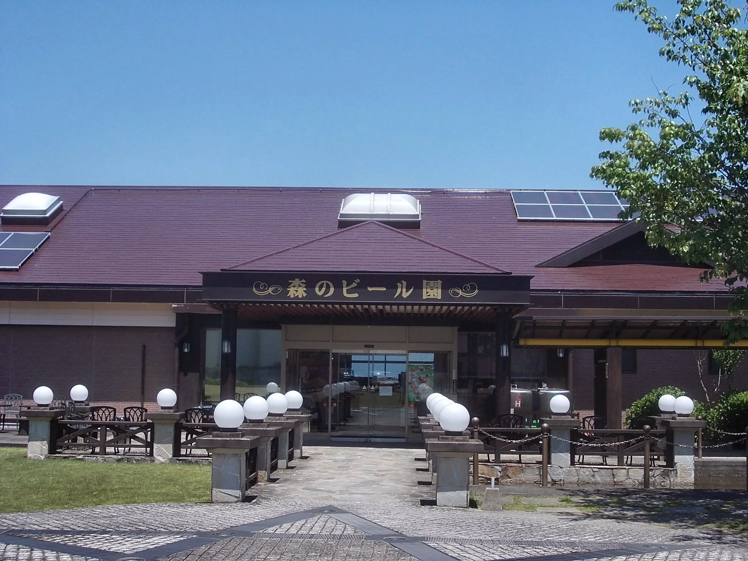 日田市高瀨森之啤酒園入口建築