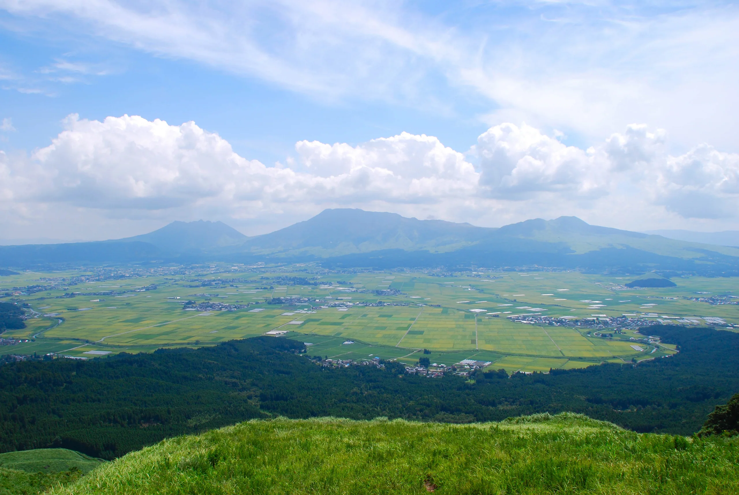 熊本市、菊池溪谷與阿蘇自駕路線圖:由市區經溪谷往阿蘇高原住宿